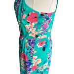 Yumi Kim - Floral Maxi Dress Green Multicolor Floral Spaghetti Strap Sz Xs Photo 4