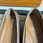 Roper Moccasins Women 9 Brown Lilly Cow Print Western Cowgirl Leather Shoes Prep Photo 6