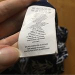 Michael Kors  Dressy,, Lightweight Sleeveless Crop, Navy, White, Large Petite Photo 3