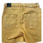 Tractr High Rise Yellow Denim Shorts Size 24 Photo 1