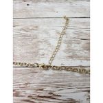 Vintage Necklace Purple Tone & Faux Pearl Dangles Photo 3