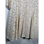 Umgee  Ivory Lace Dress 3/4 Sleeve MEDIUM Bachelorette Ethereal Boho Romantic Photo 2