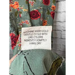 Loco Lindo floral green Boho Sleeveless Sundress dress size S. Photo 8