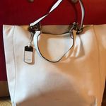 Ralph Lauren beige two straps tote bag. Photo 1