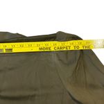 Just Fab Olive Green Button Front Bow Neck Long Sleeve Maxi Dress Womens XL Photo 9