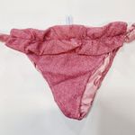 CHIO Ruched Lurex Bikini Set in Pink Size M Photo 2