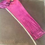 Women’s Pink Double Breasted Velvet 2 Piece Pant Suit Peak Lapel Size L NWT Size L Photo 10