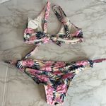 Hot water ladies floral swim bikini set vacation outdoors size small Photo 3