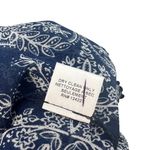 MISA Los Angeles Maya Bell-Sleeve Top Paisley Pom Trim Navy Blue Size XS Photo 12