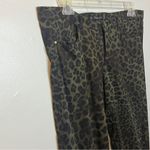 ZARA  Olive and Black Leopard Print Pants Photo 3