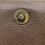 Gucci GG Supreme Horse Bit Brown Clutch & Crossbody Bag Two Tone Hardware EUC Photo 7