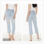 AGOLDE  Riley High Rise Jeans in Shatter Wash Photo 1