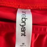 Lane Bryant Red Ruffled swim Skirt size 16 no pills or flaws Photo 1