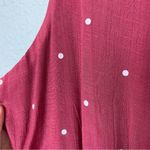 BNWT! JOYFOLIE MIA JOY India Red Polka Dot Dress Tie Waist Size XL Photo 4