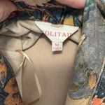 Solitaire Anthropologie  Faux Suede Draped Open Front Cardigan Photo 5