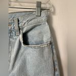 SLVRLAKE London Distressed High Rise Straight Leg Light Wash Jeans 25 Blue Photo 5