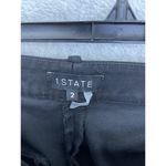 1. State Women's Solid Black pants Size 2 Chinos Cotton Pockets Photo 5