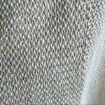 Raffe Hooded Crochet Knit Cardigan Cotton Blend Poncho Beige One Size NEW Photo 9