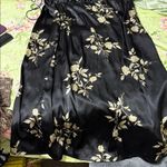 Elegant Black and Gold Floral A Photo 0