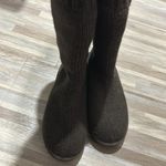 UGG  EUC grey Knit Boots Size 9 Photo 3