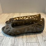 Crocs Adrina Flats Bronze Jelly Slip Photo 2