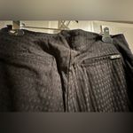 Calvin Klein  pull on stretchy pants - black with square pattern - size 14 Photo 3