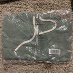 Peace Love World Love Life French Terry Hoodie NWT A399273 Aqua Verde Size 1X Photo 6