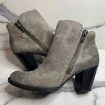 Sofft Women's Gray Distressed Leather Wera Boot Sz 8 Festival Boho Comfort Photo 5