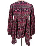 Wrangler  Women's Southwestern Chevron Design Flowy Top Blouse Size XL Photo 2