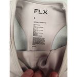 FLX Actice Outdoor size S White High Neck Sports Bra Photo 1
