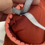 Aerie Size M Dark Orange Tie Cross Back Swim Top Photo 4