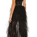 For Love & Lemons NEW NWT  x Revolve Bustier Gown In Black Photo 1