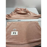 Womans Marc NY Performance Pull Over Sweater XL Mauve Cowl Neck Long Sleeve Pink Photo 4