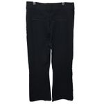 Spanx Crepe Pleated Trouser Pants Wide Leg Black Plus Size 3X Pull On Pockets Photo 2