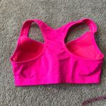 MTA Sport MTA Sports Bright Pink Padded Underwire Sports Bra Women's Size Medium Photo 3