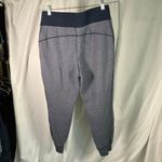Lululemon Cool and Collected Jogger Pants Navy Gray Cotton Blend Size 8 Active Blue Photo 1