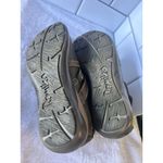 🩰 Romika Strappy Mary Janes‎ Tan Brown Leather Size 37 Stitched Details Photo 8