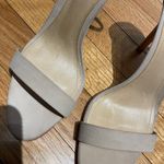 Schutz NWOT  Cadey Lee Sandal Beige Leather Suede Mate Neutral Classic Sexy Party High Heels Ankle strap Beige Cream Photo 9