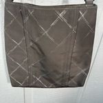 Vera Bradley Nylon Crossbody Shoulder Bag Purse With Silver diamond Patt… Photo 8