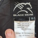 Vintage BLACK BEAR Snowsuit Snowboard Ski Suit Winter Bib Medium Black Photo 1