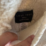 Love Tree Tan Reversible Sherpa Jacket Photo 4