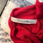 Fashion Tart Red Long Sleeve Top Photo 2