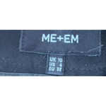 ME+EM Women's Black Slim Fit Tailored Dress Pants Size US 6 Career Work Office Photo 4