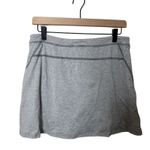Toad&Co Seleena Skort Gray Athletic Casual Activewear Skirt Shorts Athleisure LG Photo 5