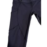 Lululemon Leggings Women's Blue Mesh Sheer Side Panels High Rise Size 6 Photo 3