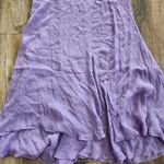 Retrofête Retrofete Larissa Dress in Dusty Lilac Purple Large Silk NWT Corset Semi Sheer Photo 5