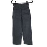 Everlane Womens The Organic Wide-Leg Pants Twill High Rise Stretch Black 00 Photo 3