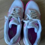 Nike Air Max 1 Shoes (White/Pink Foam/Playful Pink) Photo 6