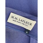 MM.LaFleur M.M. Lafleur A-Line Skirt Blue Slouchy Pockets Pleats Size 8 EUC!!! Photo 2
