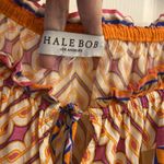 Hale Bob  Cathalina Blouse Viscose Off the Shoulder Medium Boho Festival Coastal Photo 4